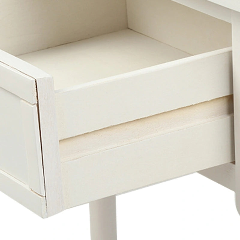 Console avec deux tiroirs et étagère inférieure