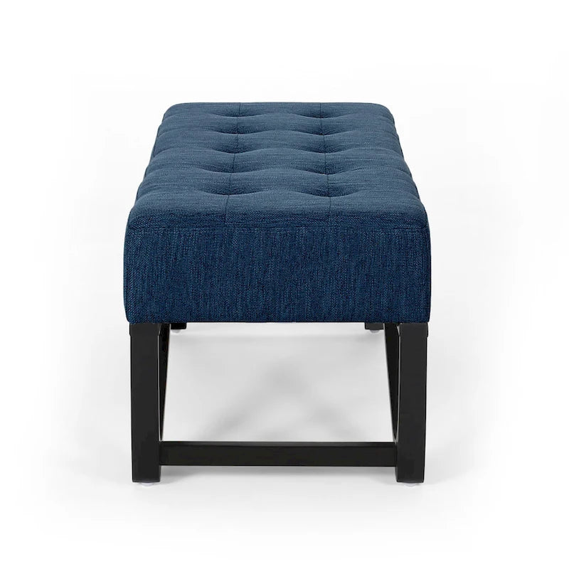 Banc ottoman en tissu contemporain par