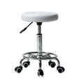 Chaise Tabouret de Salon à Roulettes Réglable Pivotant pour Tatouage, Massage, Soin du Visage, Spa, Tabouret de Bar
