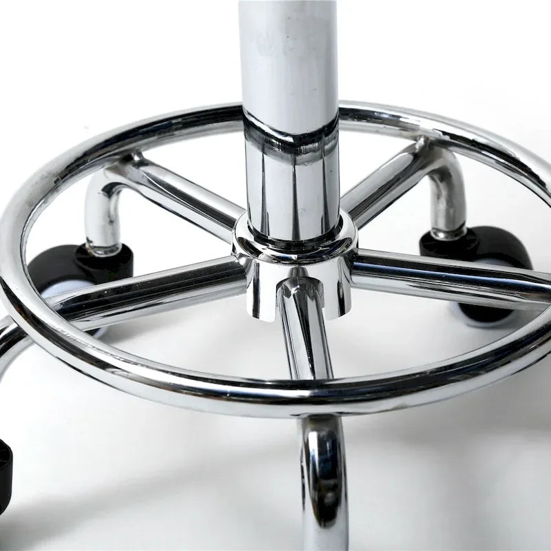 Chaise Tabouret de Salon à Roulettes Réglable Pivotant pour Tatouage, Massage, Soin du Visage, Spa, Tabouret de Bar
