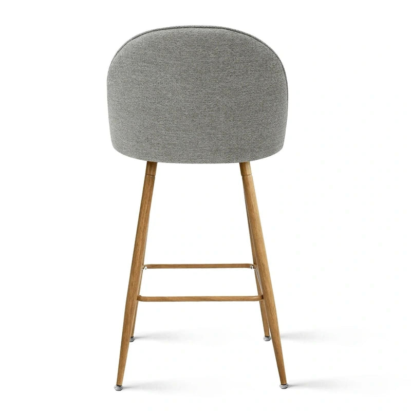 Tabouret de comptoir rembourré 26 po (ensemble de 2) - 37.6x16.7x16.7