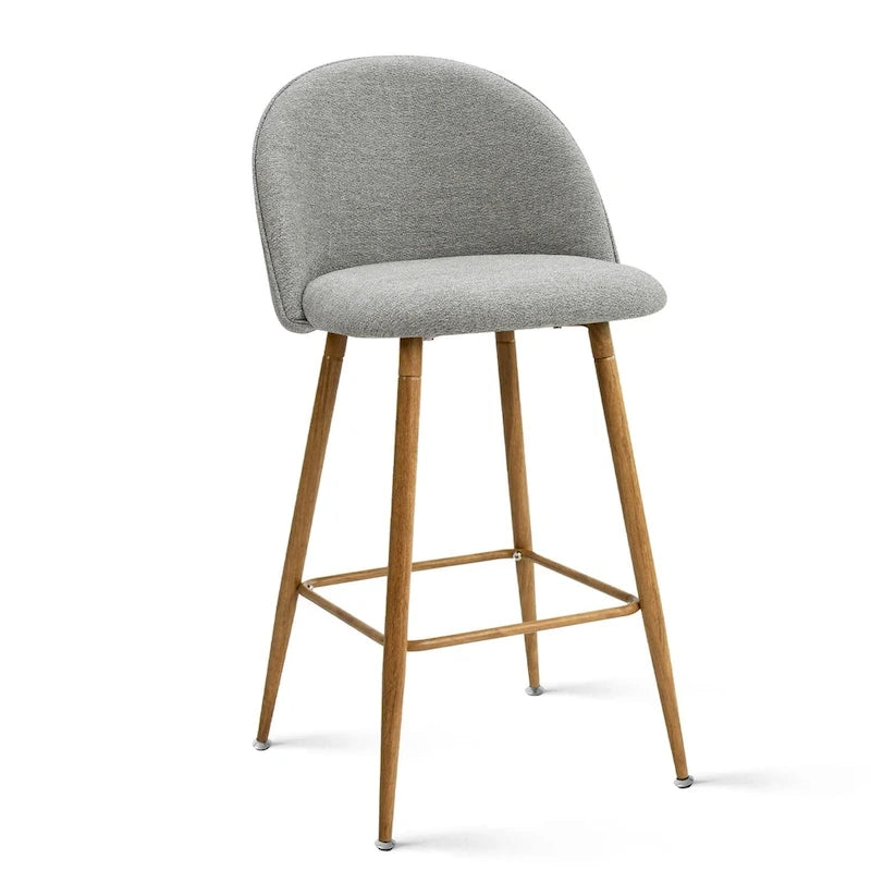 Tabouret de comptoir rembourré 26 po (ensemble de 2) - 37.6x16.7x16.7