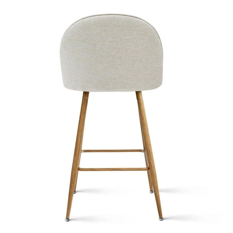 Tabouret de comptoir rembourré 26 po (ensemble de 2) - 37.6x16.7x16.7