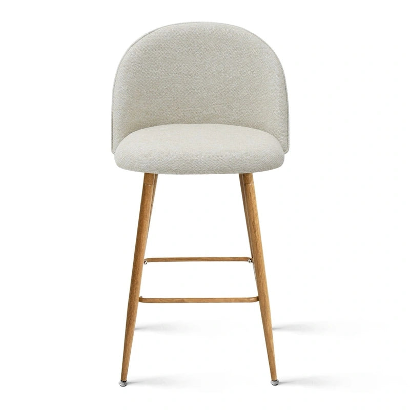 Tabouret de comptoir rembourré 26 po (ensemble de 2) - 37.6x16.7x16.7