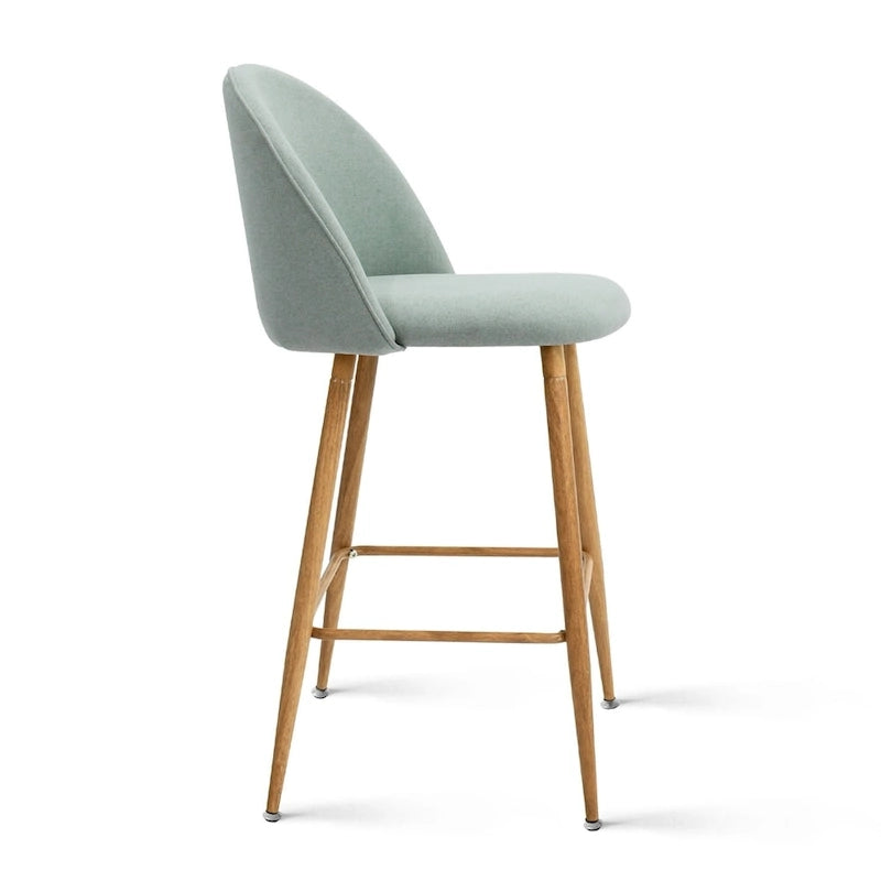 Tabouret de comptoir rembourré 26 po (ensemble de 2) - 37.6x16.7x16.7
