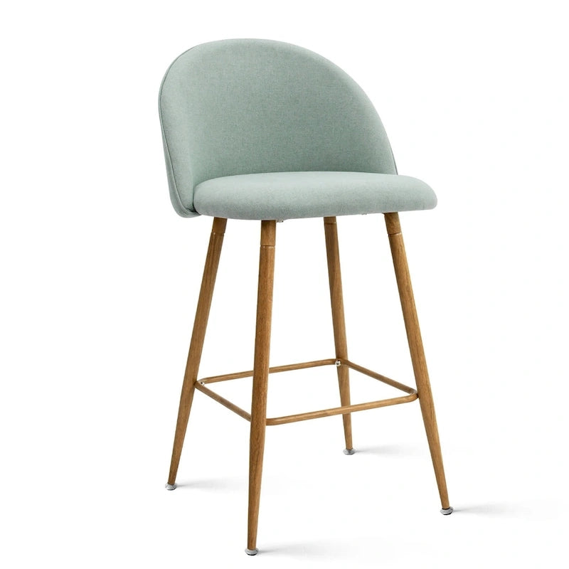 Tabouret de comptoir rembourré 26 po (ensemble de 2) - 37.6x16.7x16.7