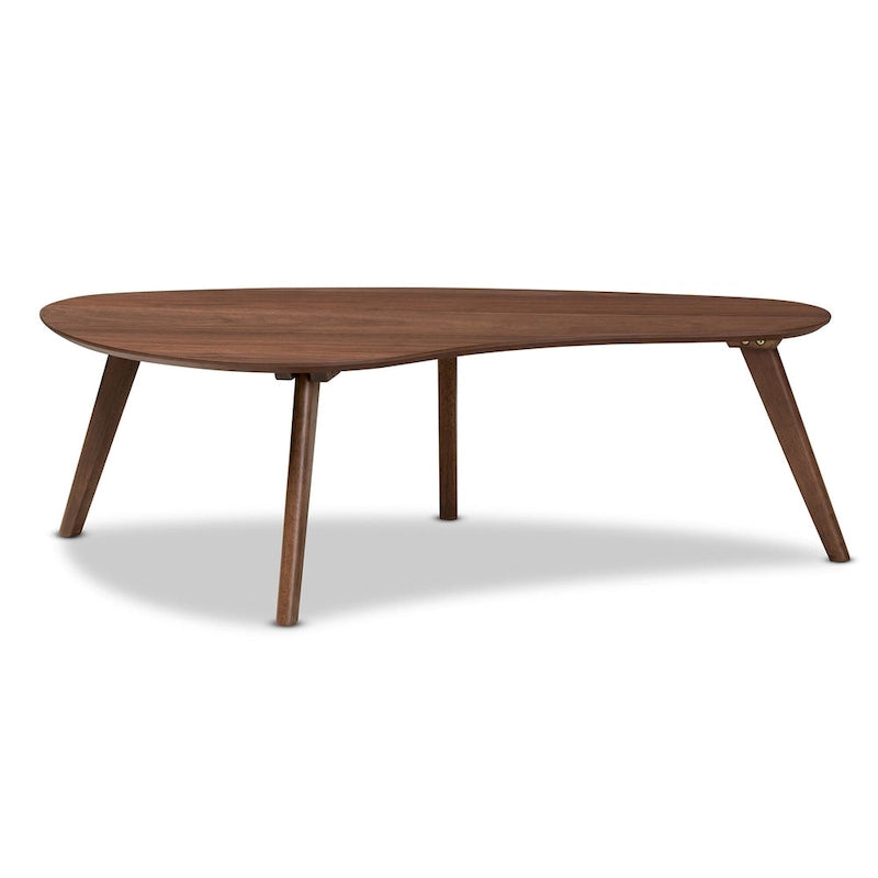 Table basse Battrask finition noyer