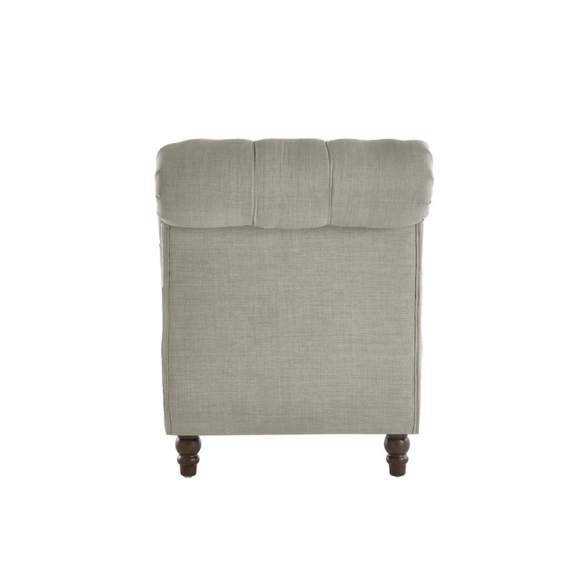 Chaise longue capitonnée surdimensionnée par