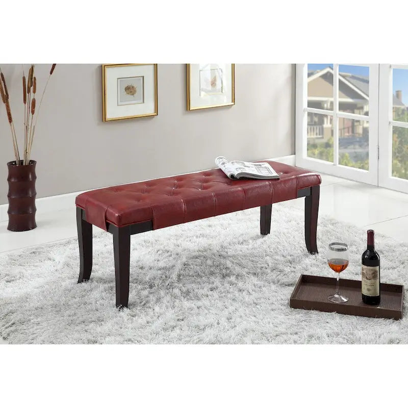Banc ottoman touffeté Linon