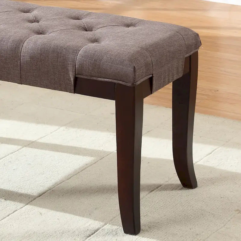 Banc ottoman touffeté Linon