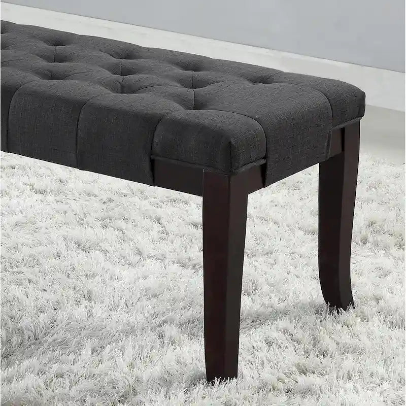 Banc ottoman touffeté Linon