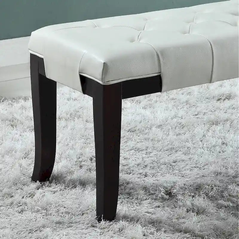Banc ottoman touffeté Linon