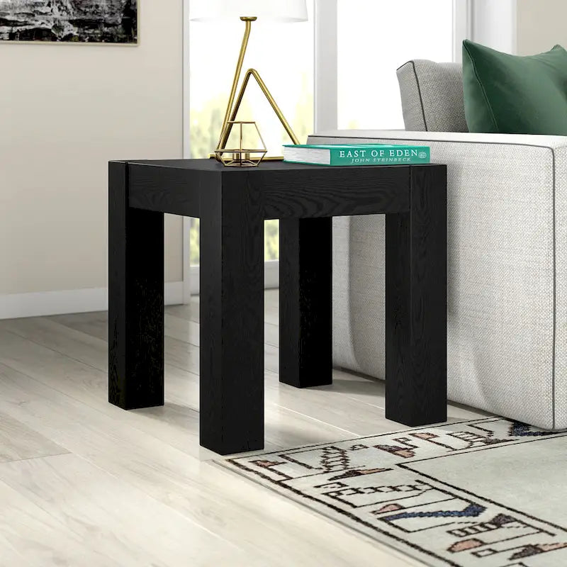 Table d'appoint carrée de 22 po de large - 22 po de large