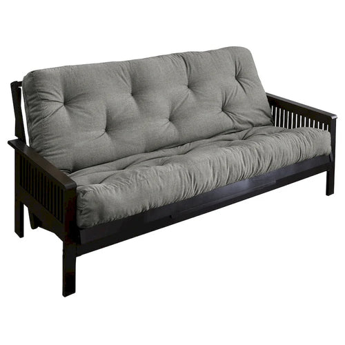 Matelas de futon Queen Granite Grey de 12 po