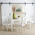 Chaise de salle à manger x-Back de style campagnard (ensemble de 2) - 18,4 L x 19,9 P x 37 H - 18Lx20Px37H