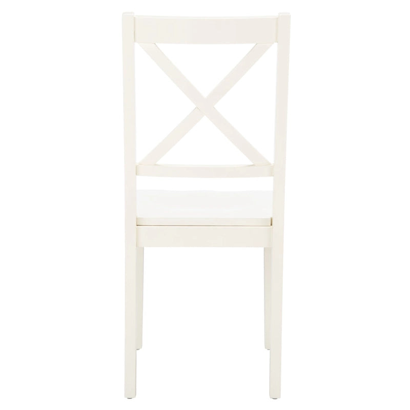 Chaise de salle à manger x-Back de style campagnard (ensemble de 2) - 18,4 L x 19,9 P x 37 H - 18Lx20Px37H