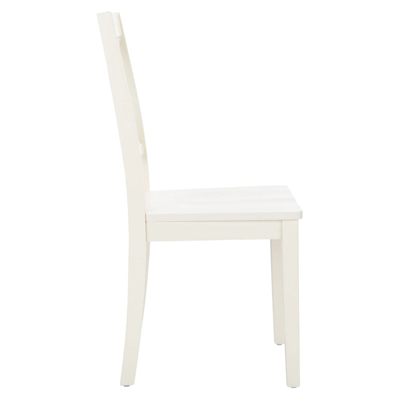 Chaise de salle à manger x-Back de style campagnard (ensemble de 2) - 18,4 L x 19,9 P x 37 H - 18Lx20Px37H