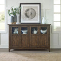 Buffet marron rustique 66 pouces