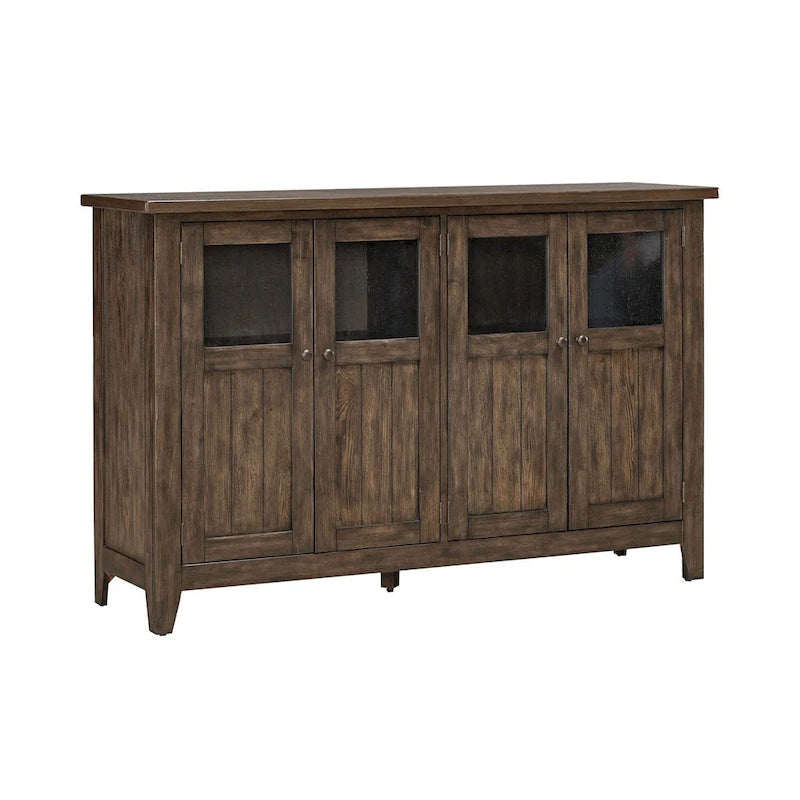Buffet marron rustique 66 pouces