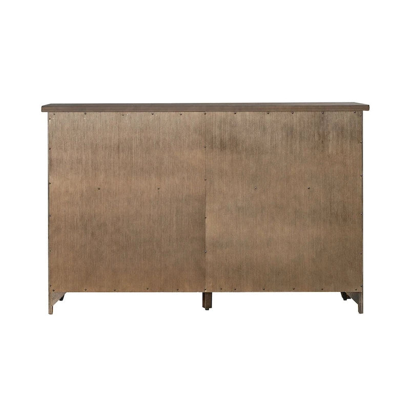 Buffet marron rustique 66 pouces